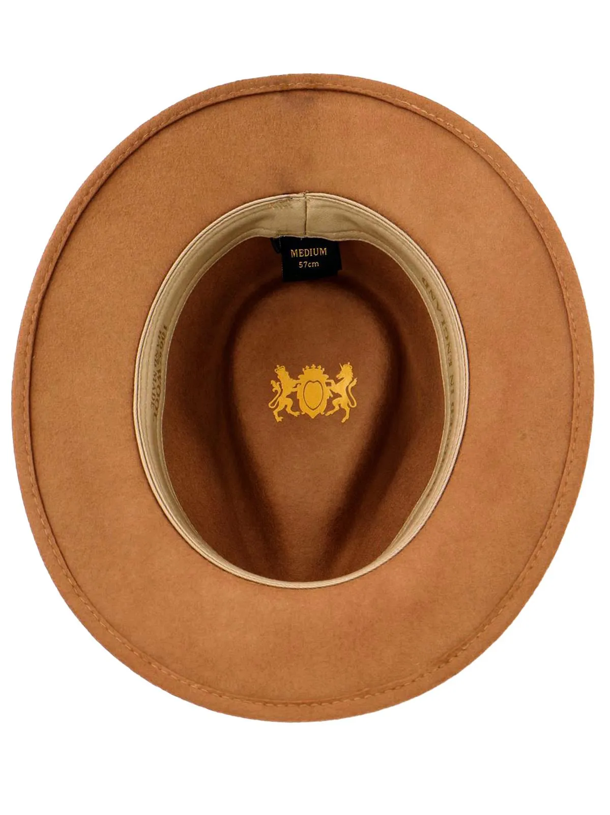 1940s Style Camel Vintage Style Fedora