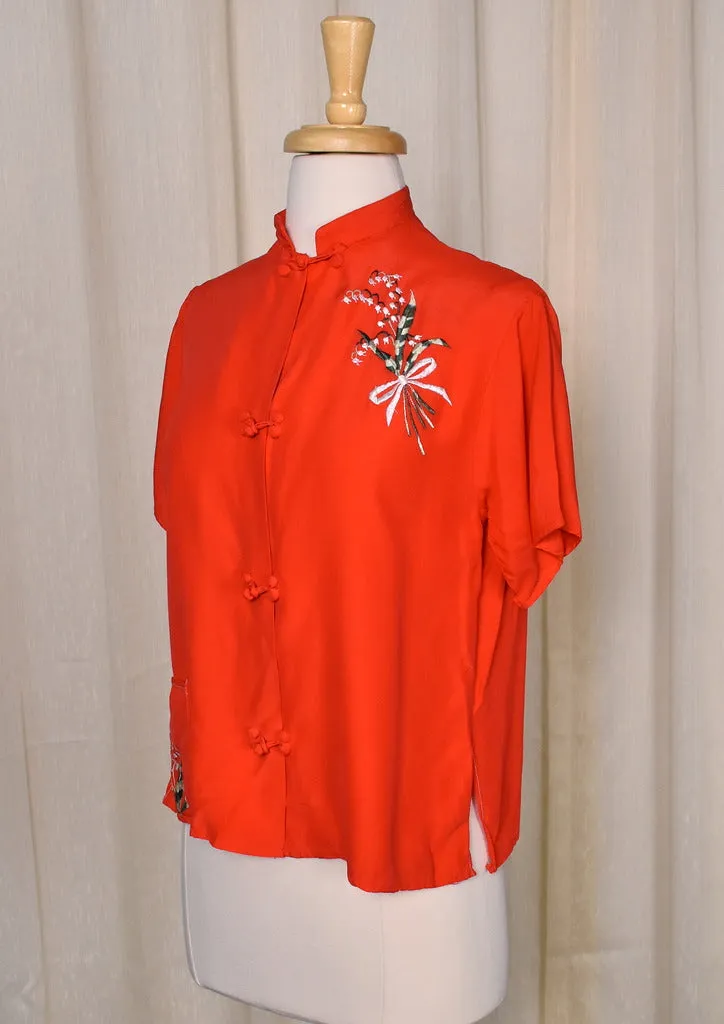 1950s Lily of the Valley Top