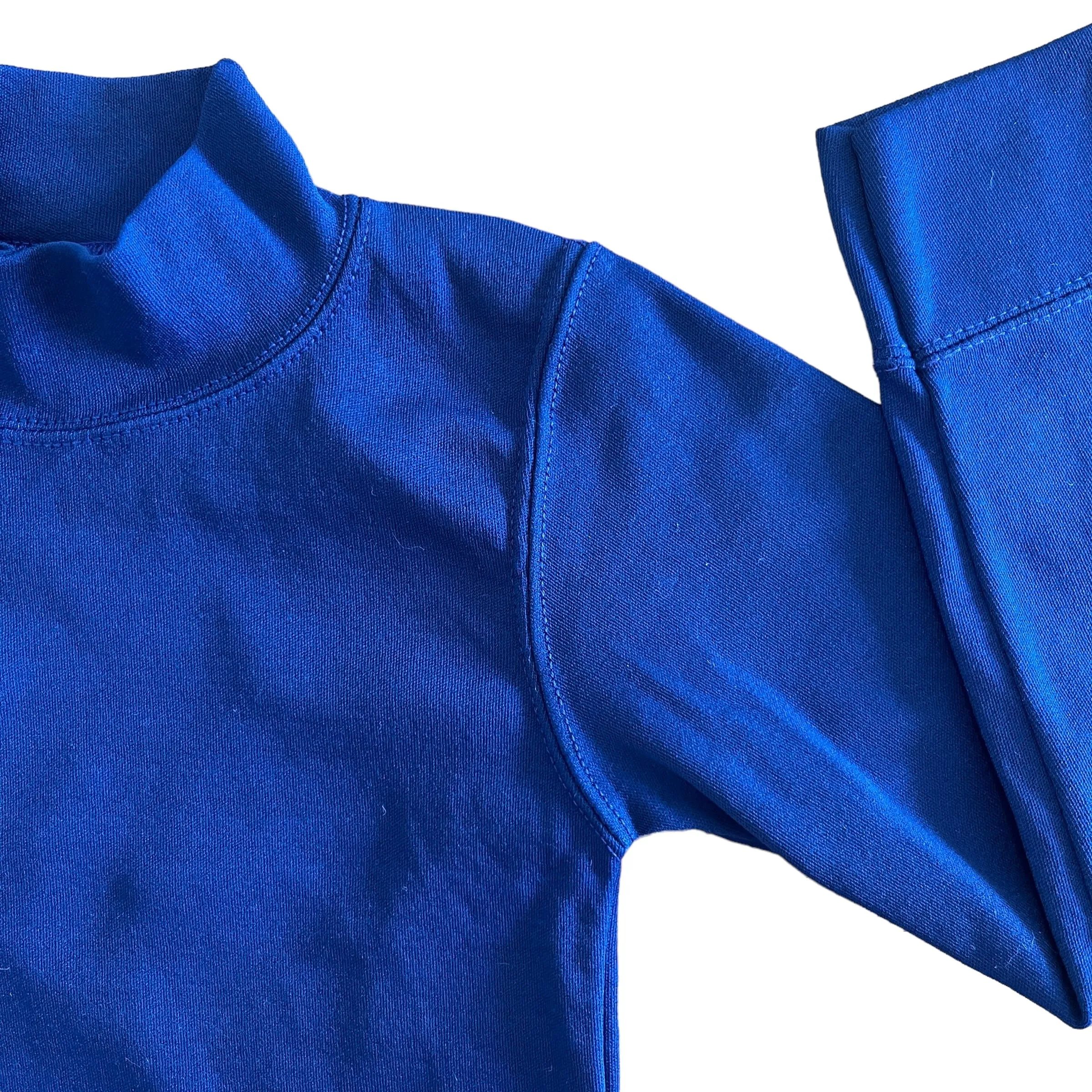 1960's Navy Nylon Turtleneck Jumper / 6-9M