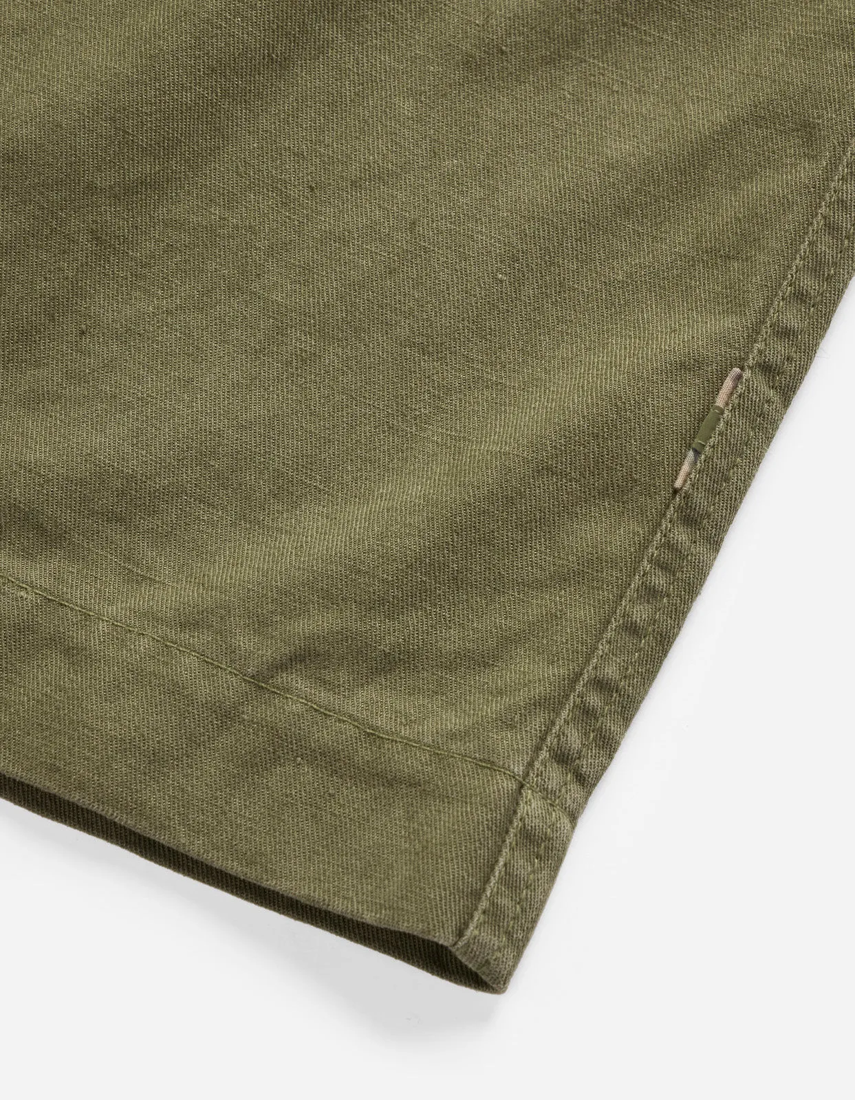 4588 Asym Cargo Hakama Pants Olive OG-107F