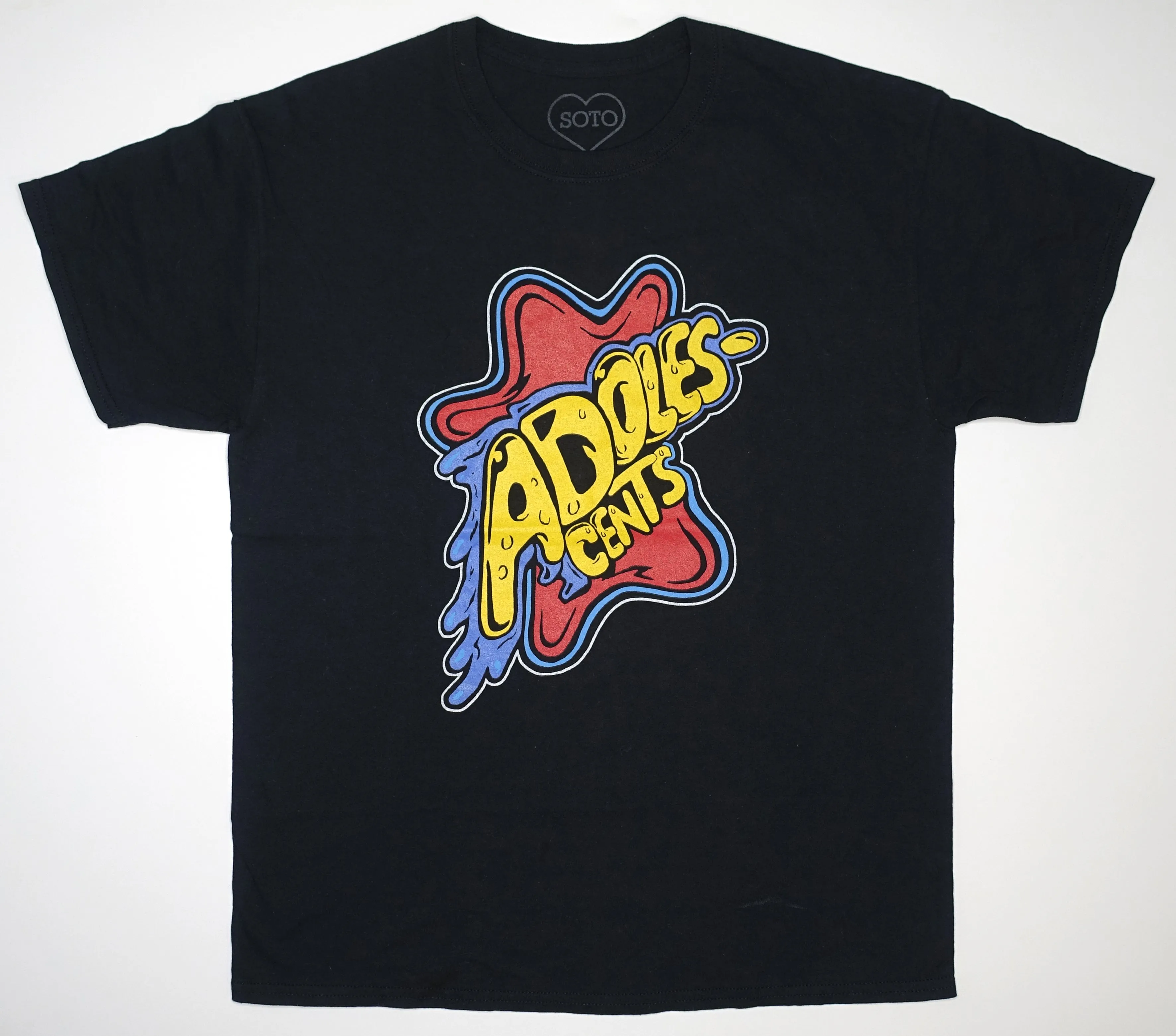 Adolescents - Amoeba Tour Shirt Size Large