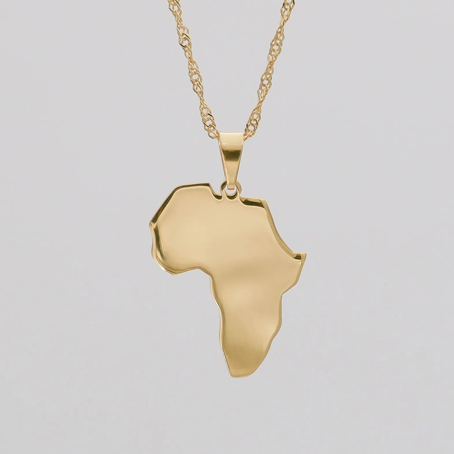 Africa Gold Filled Necklace