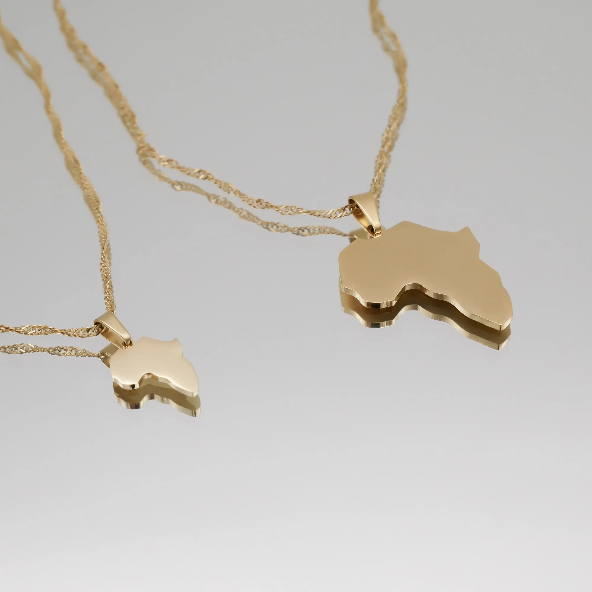 Africa Gold Filled Necklace