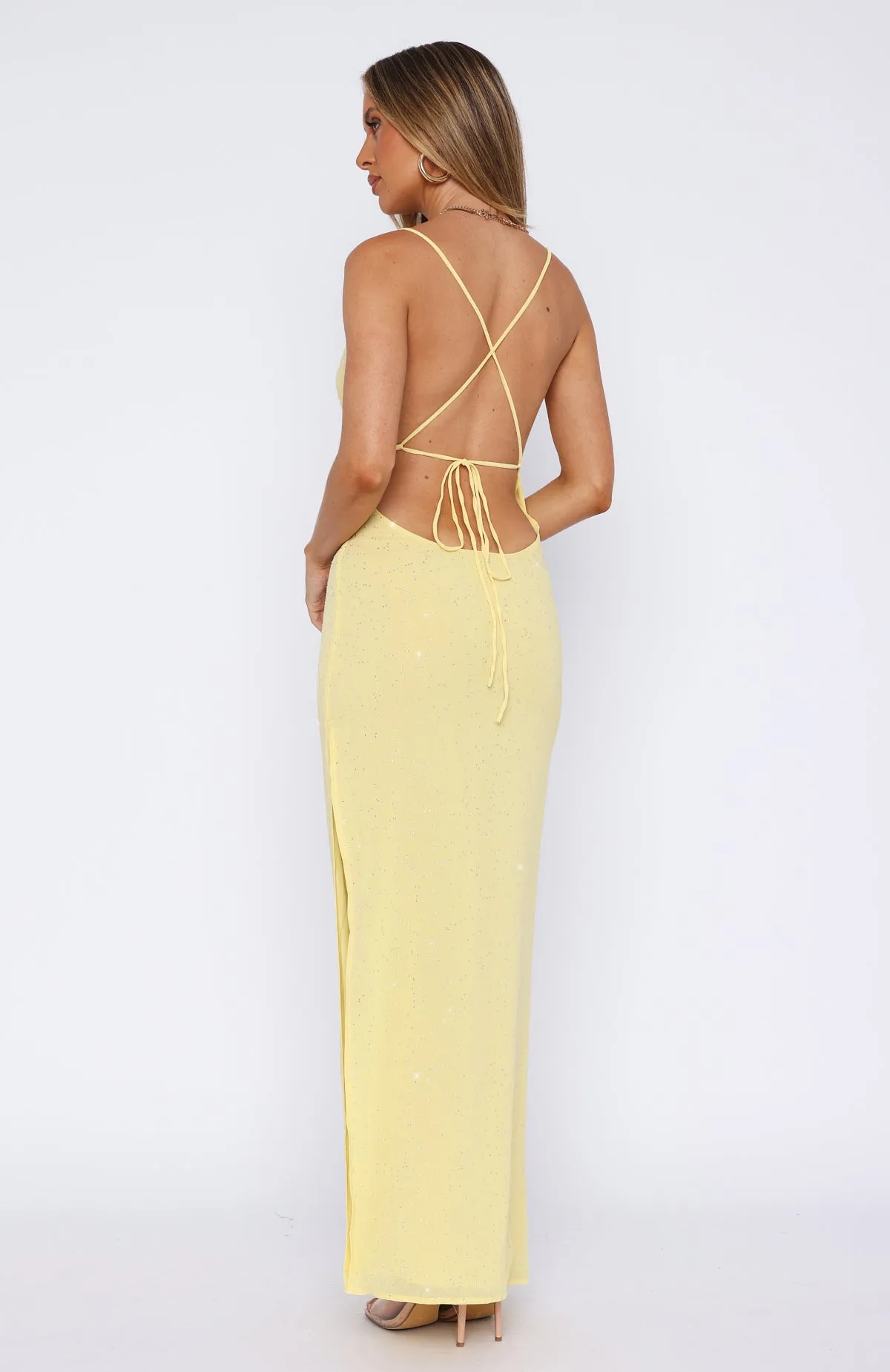 Allure Me Maxi Dress Buttercup