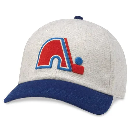 American Needle NHL Vintage Archived Legend Adjustable Hat - Quebec Nordiques