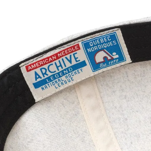 American Needle NHL Vintage Archived Legend Adjustable Hat - Quebec Nordiques