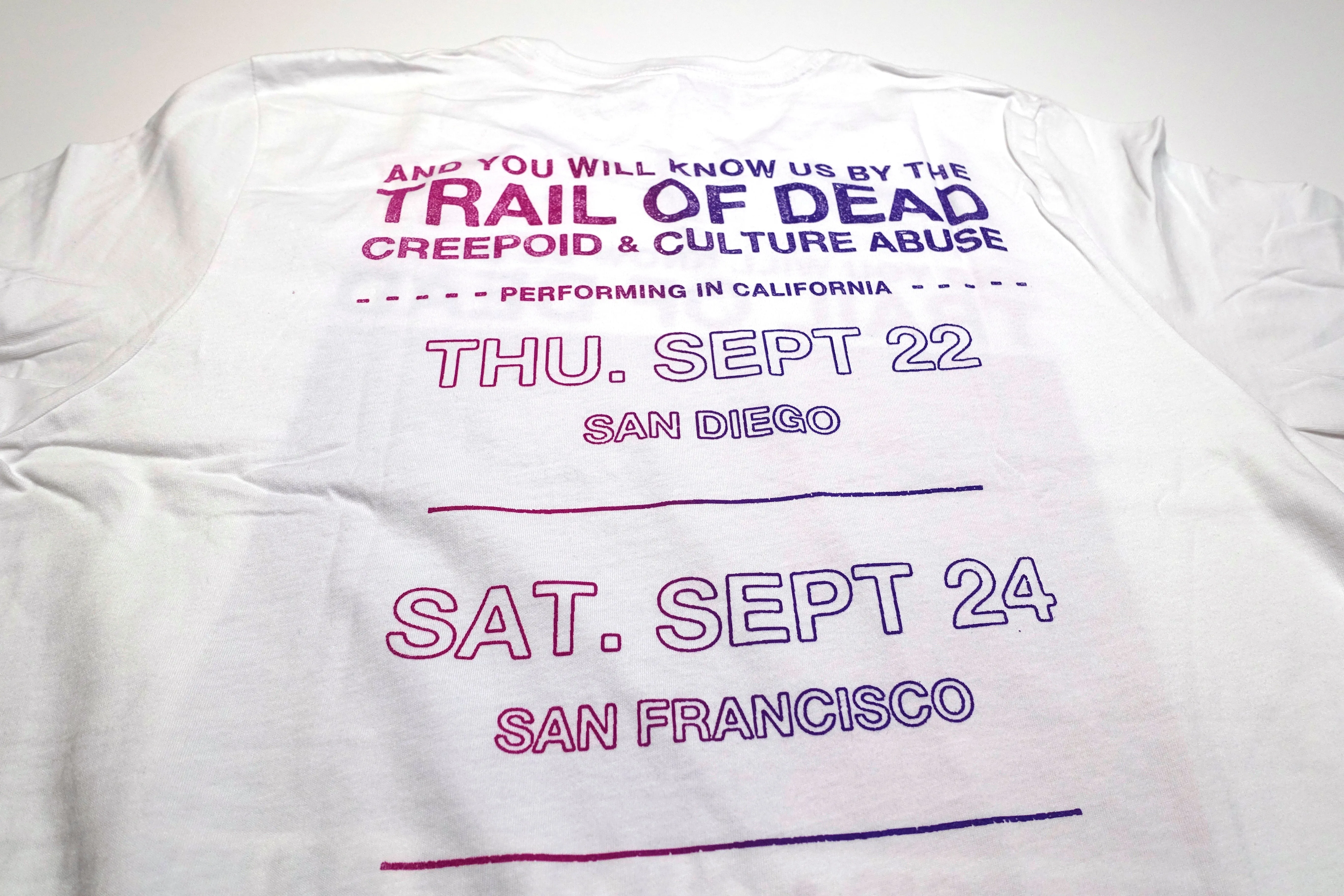 ...And You Will Know Us By The Trail Of The Dead - 2016 Tour Shirt Size Large