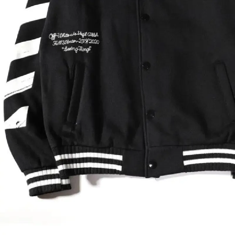 Arrow baseball button Jacket