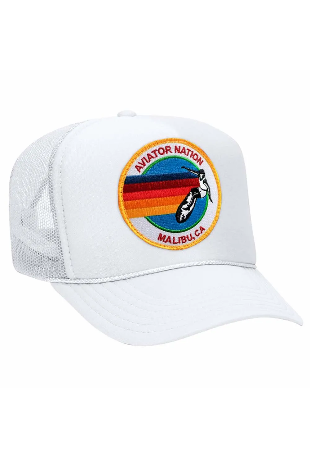 AVIATOR NATION MALIBU VINTAGE TRUCKER HAT