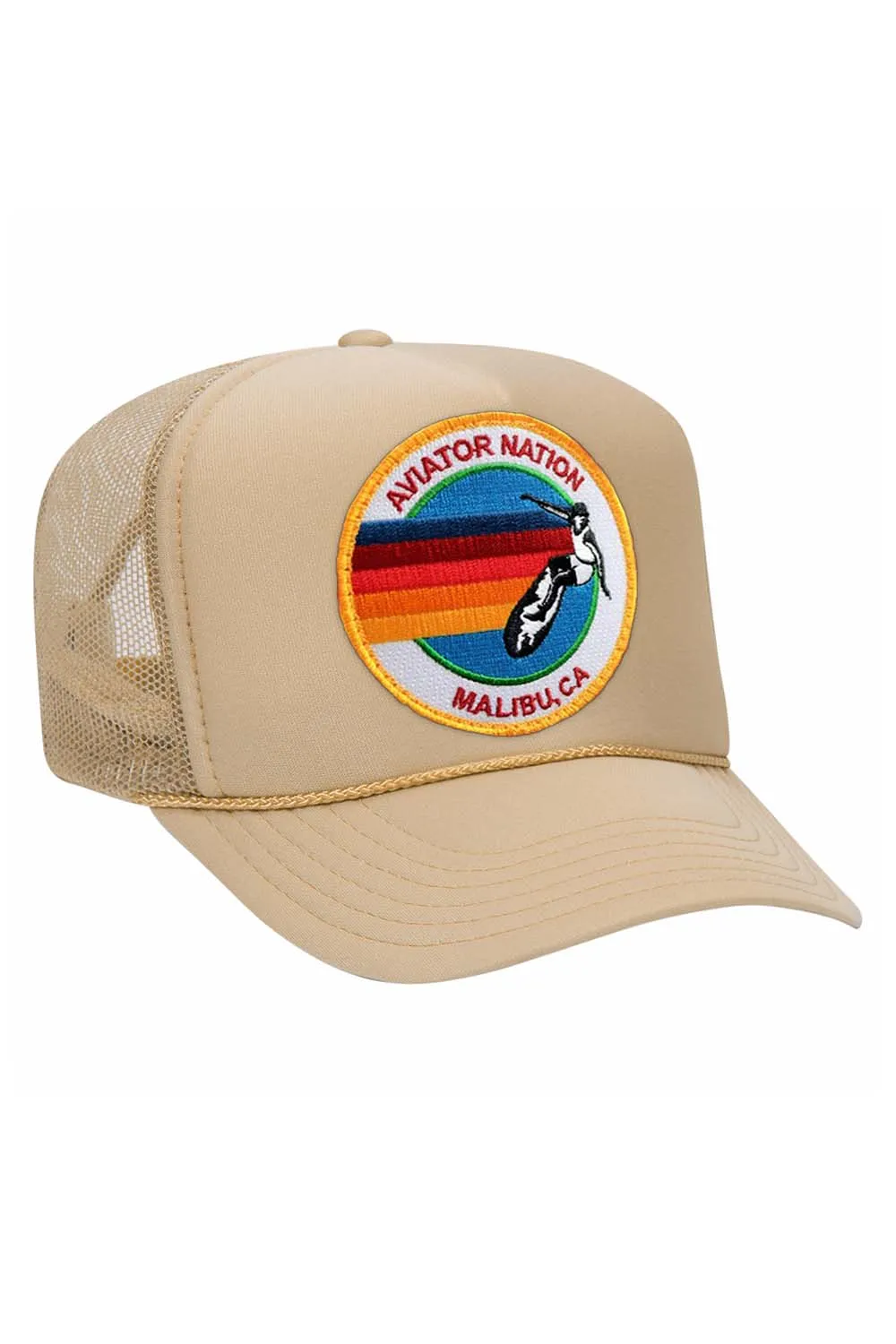 AVIATOR NATION MALIBU VINTAGE TRUCKER HAT