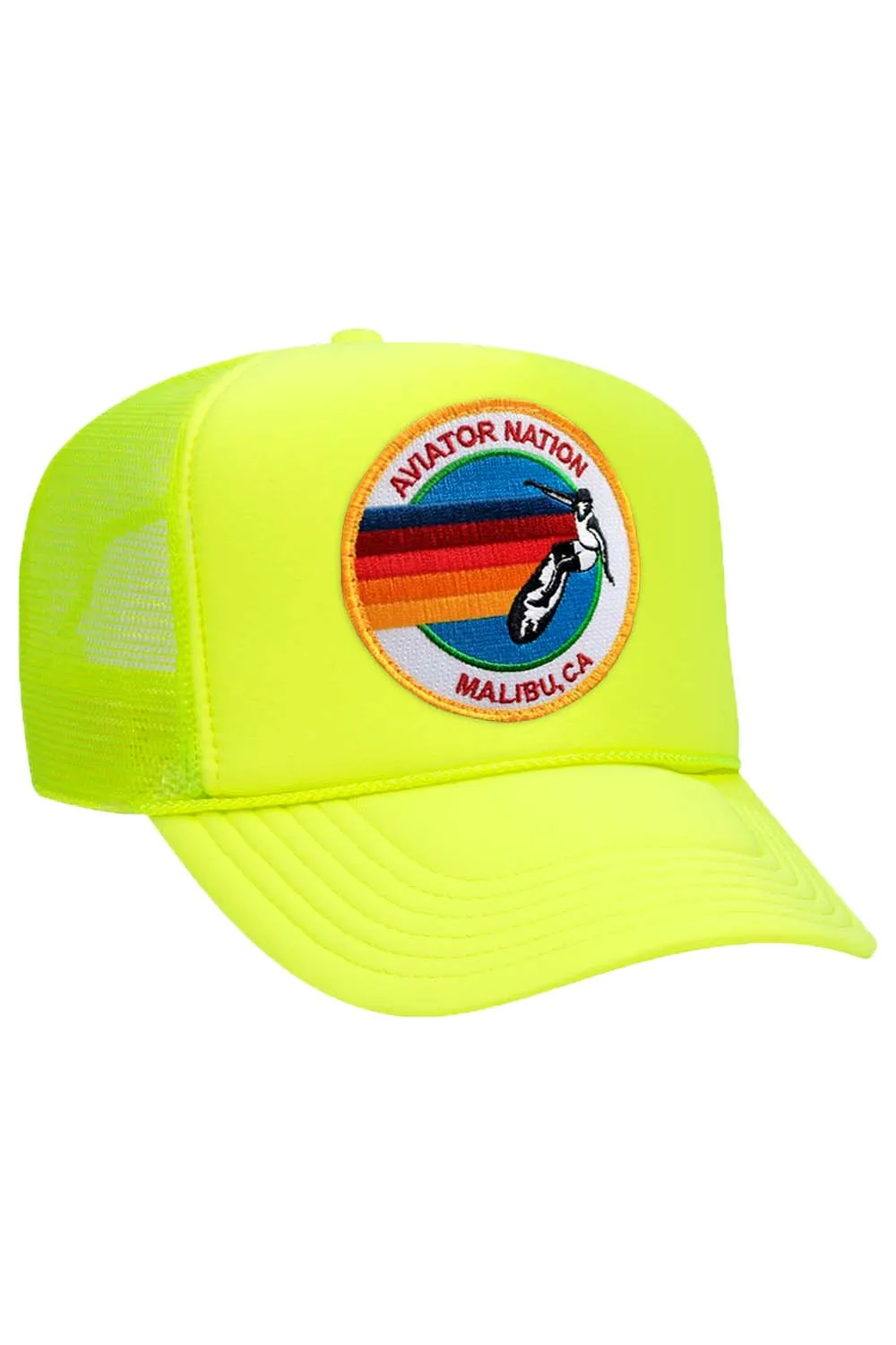 AVIATOR NATION MALIBU VINTAGE TRUCKER HAT