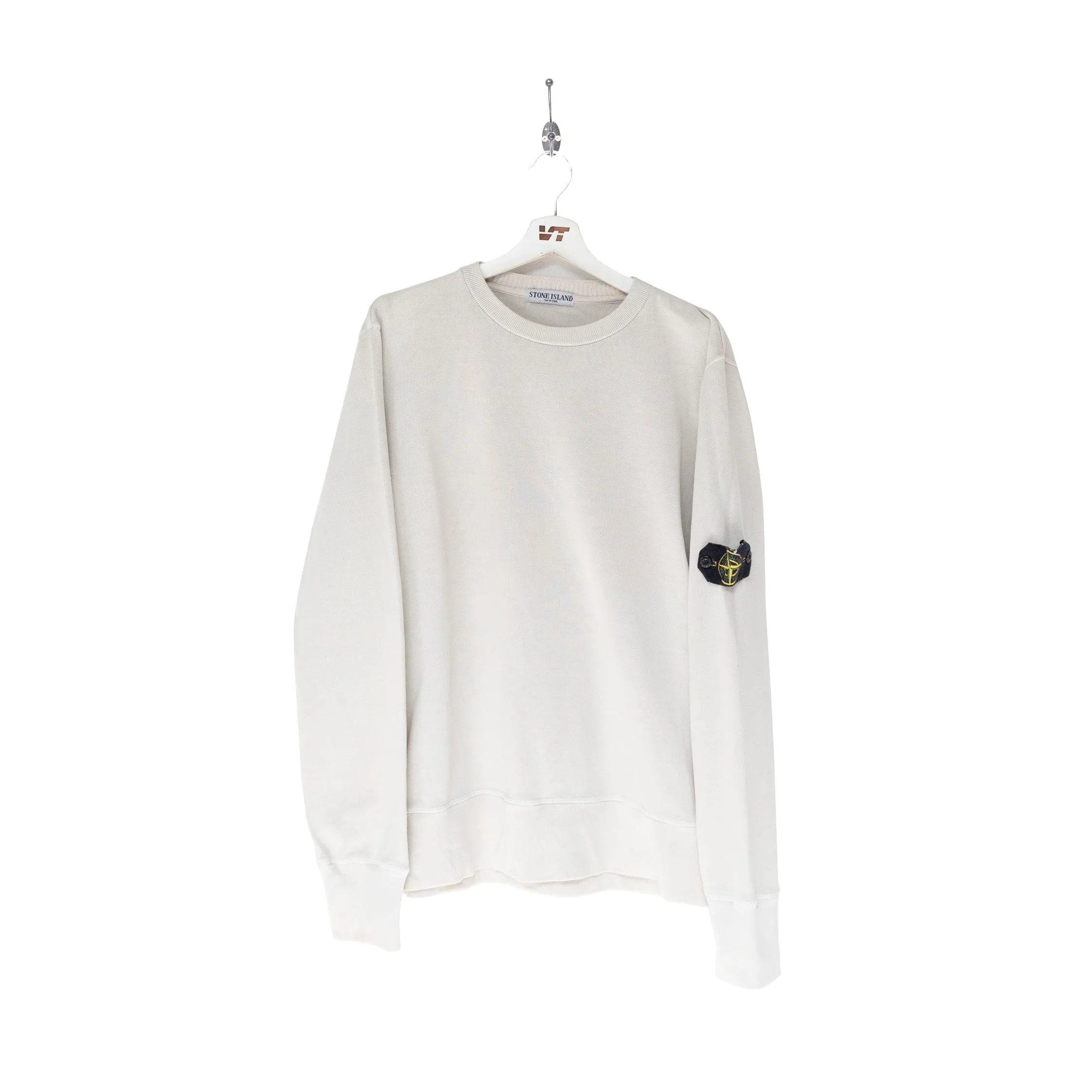 A/W 2008 Stone Island Cream Crewneck Sweater