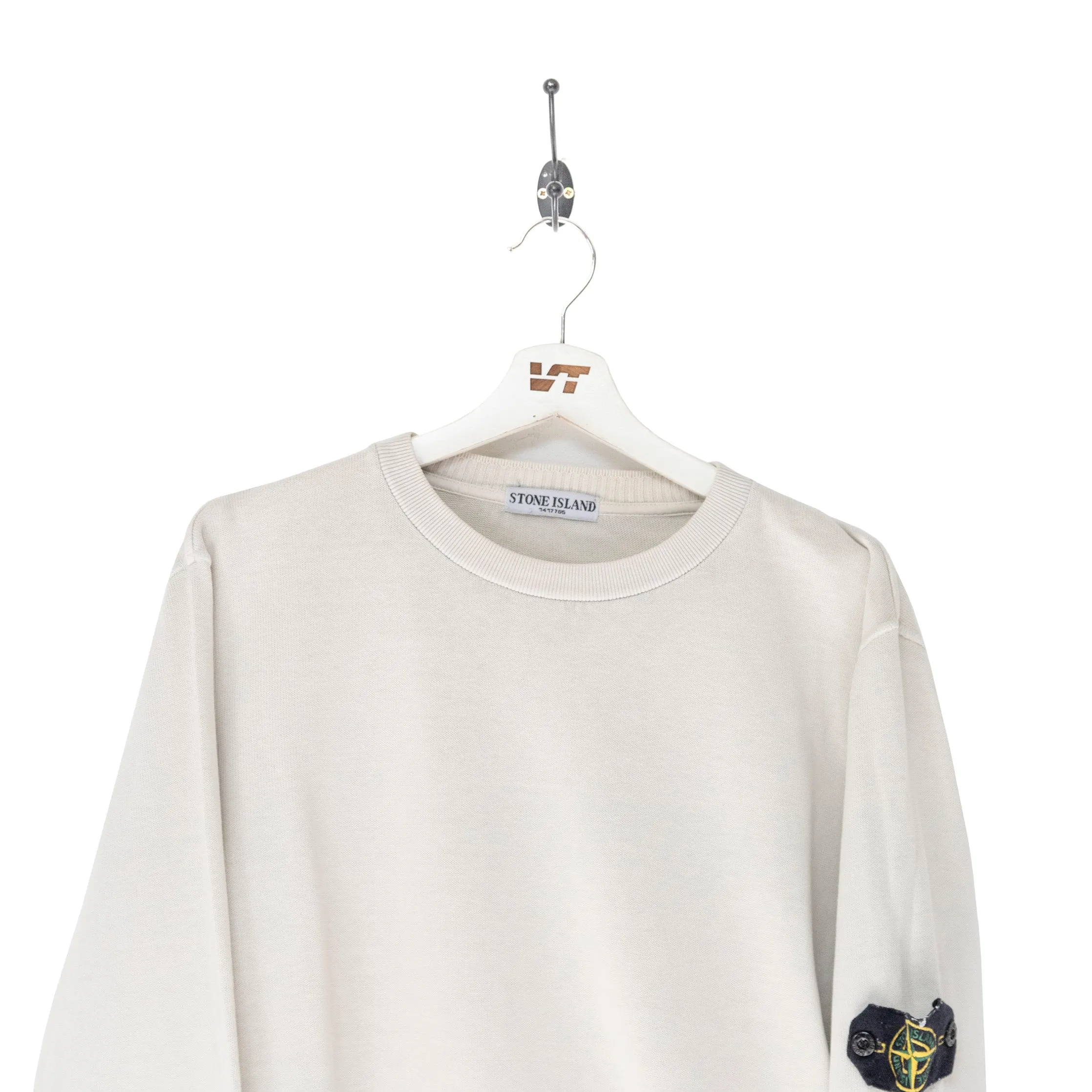 A/W 2008 Stone Island Cream Crewneck Sweater