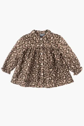 Baby Girls Dress Tocoto Vintage Animal Print