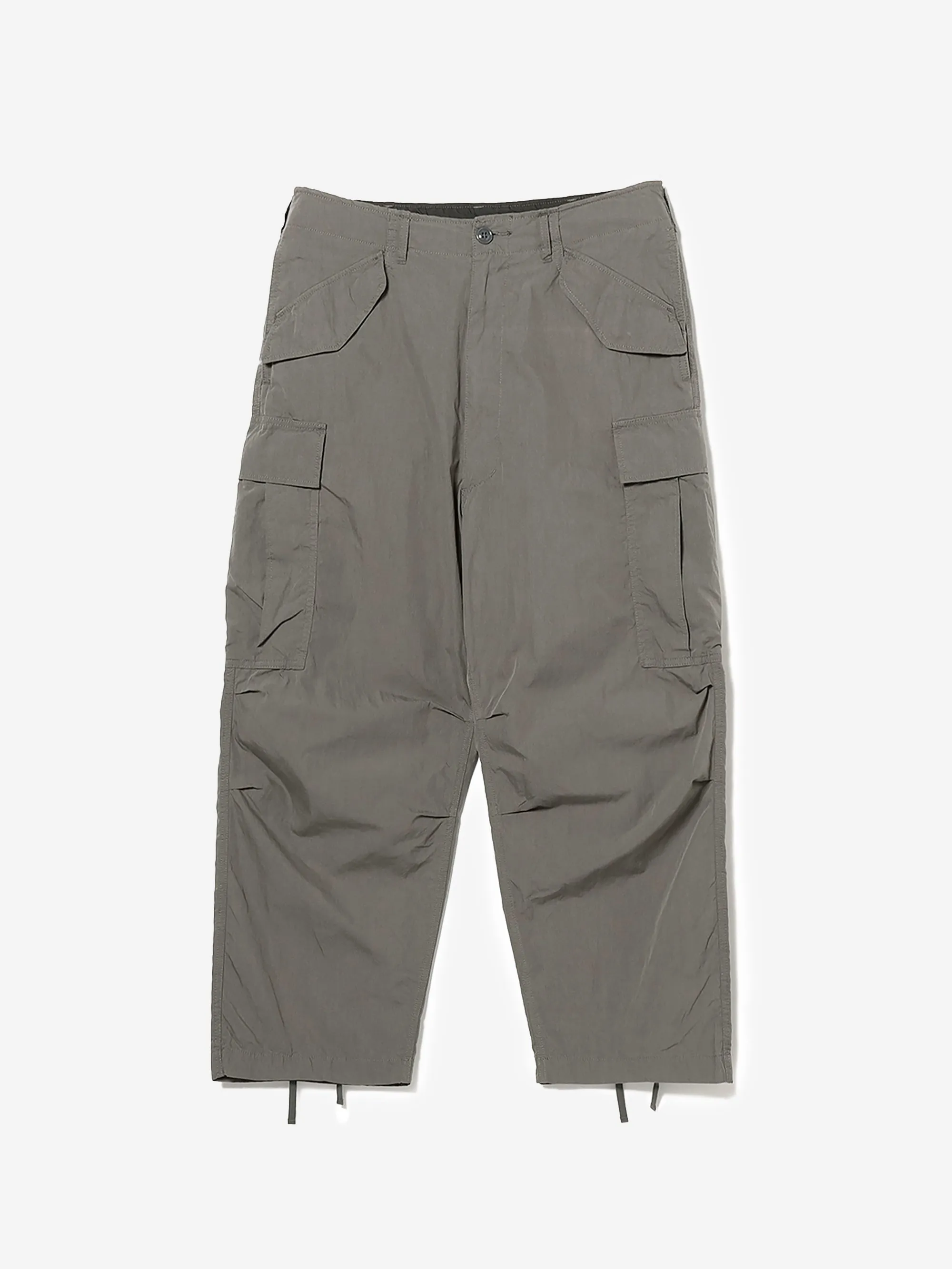 Beams Big 6 Pocket Cargo Trousers - Grey