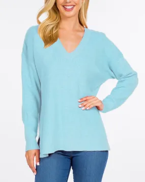 Brielle Waffle Knit Pullover