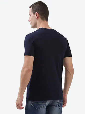 Cam Men's Navy Blue T-shirt