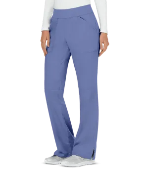 Cherokee WorkWear  Womens Elastic Waistband Cargo Pull-On Scrub Pant