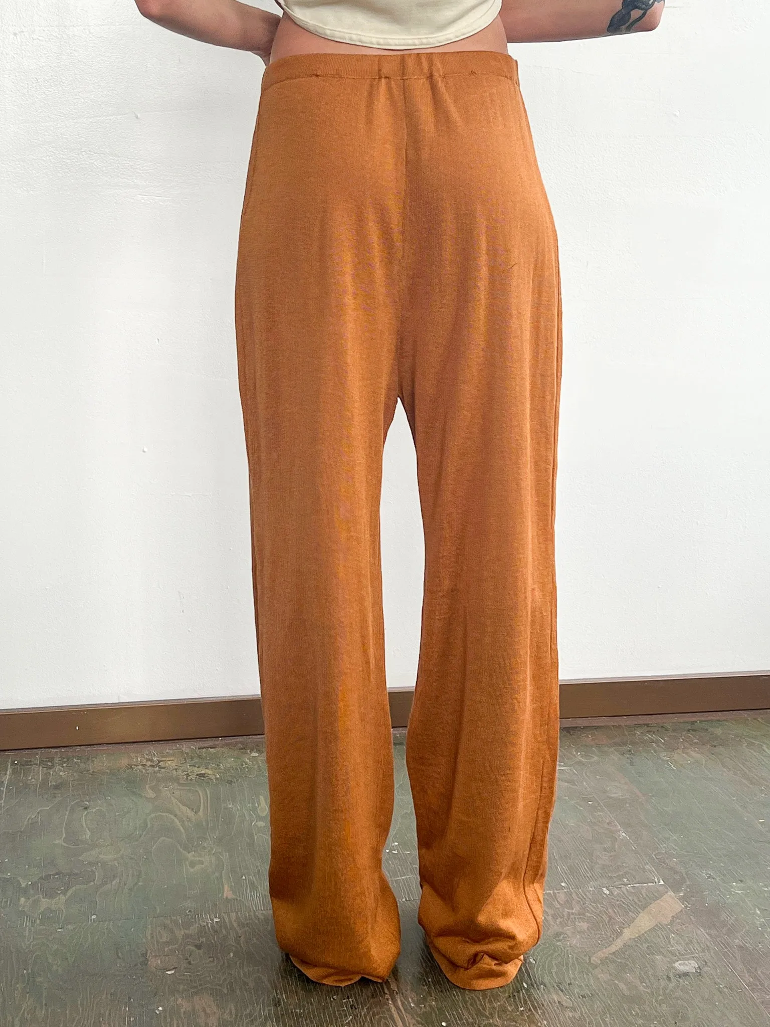 Cinnamon YSL Knit Pants (M)