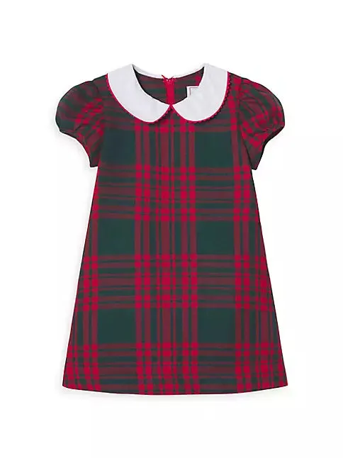 Classic Prep Paige Dress Hunter Tartan