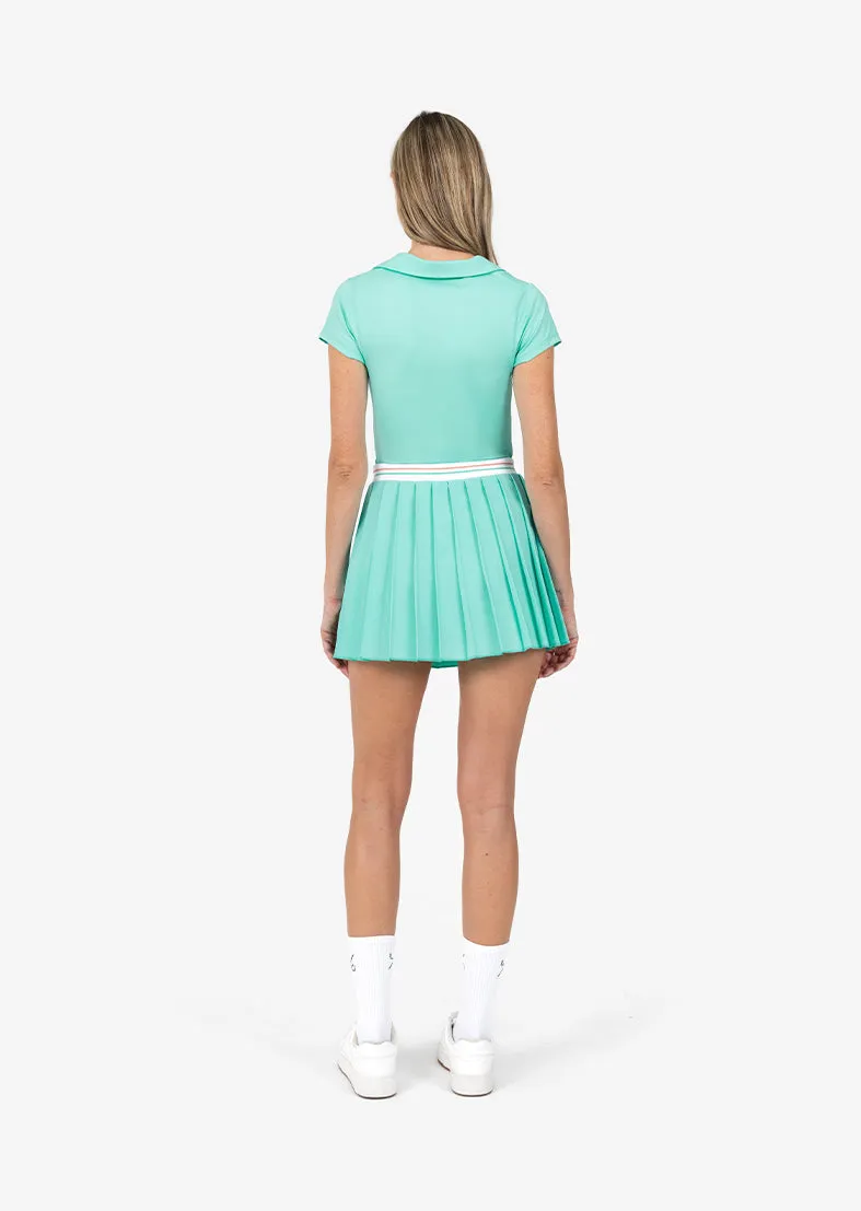 Club LC Vintage Pleated Skirt Mint