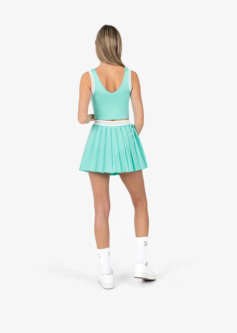 Club LC Vintage Pleated Skirt Mint