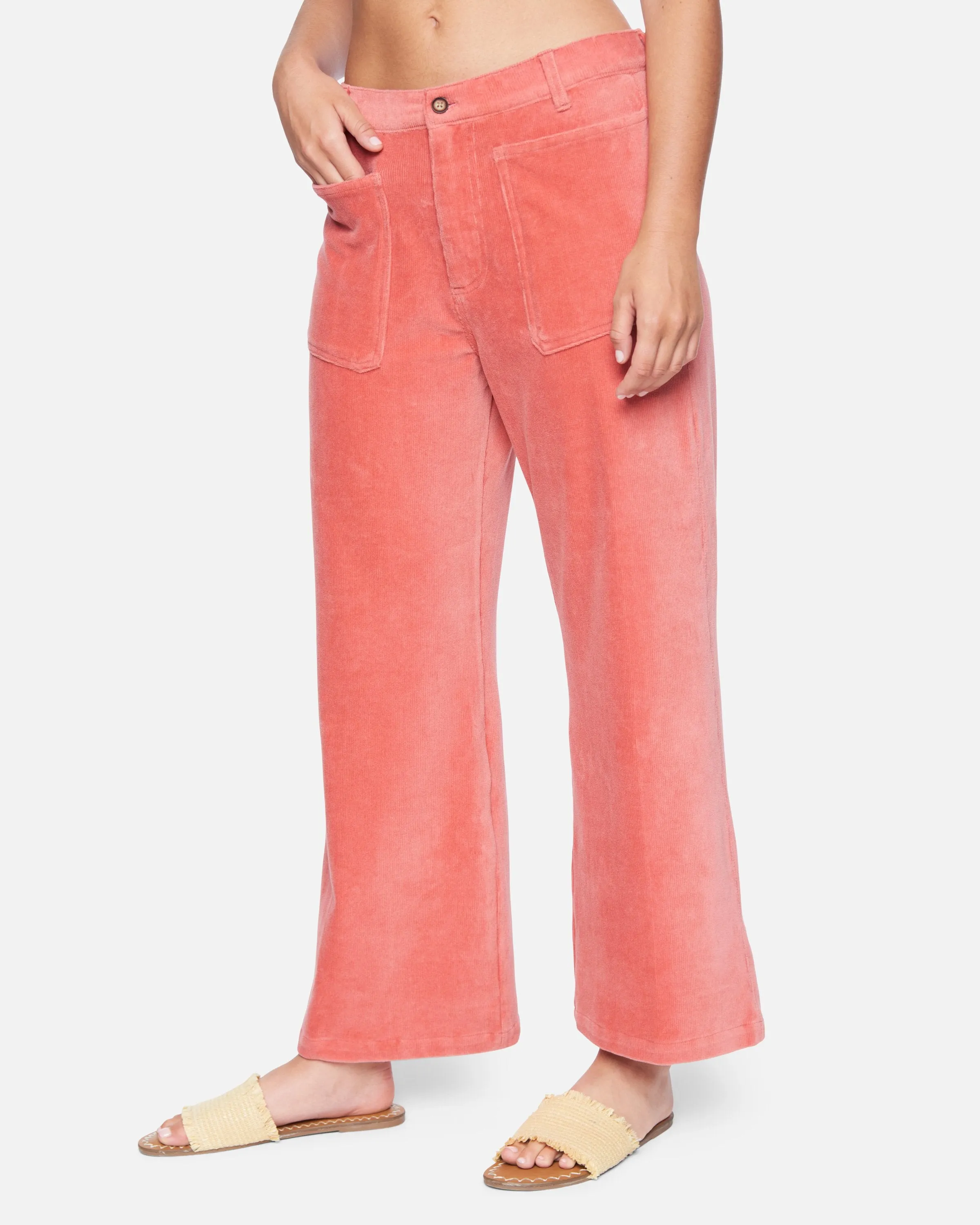 Corduroy Wide Leg Pant