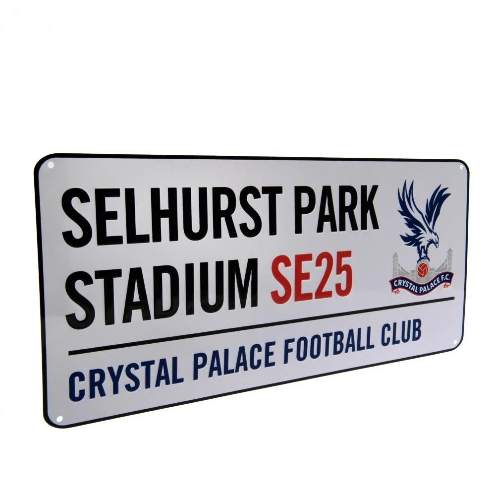 Crystal Palace FC Street Sign