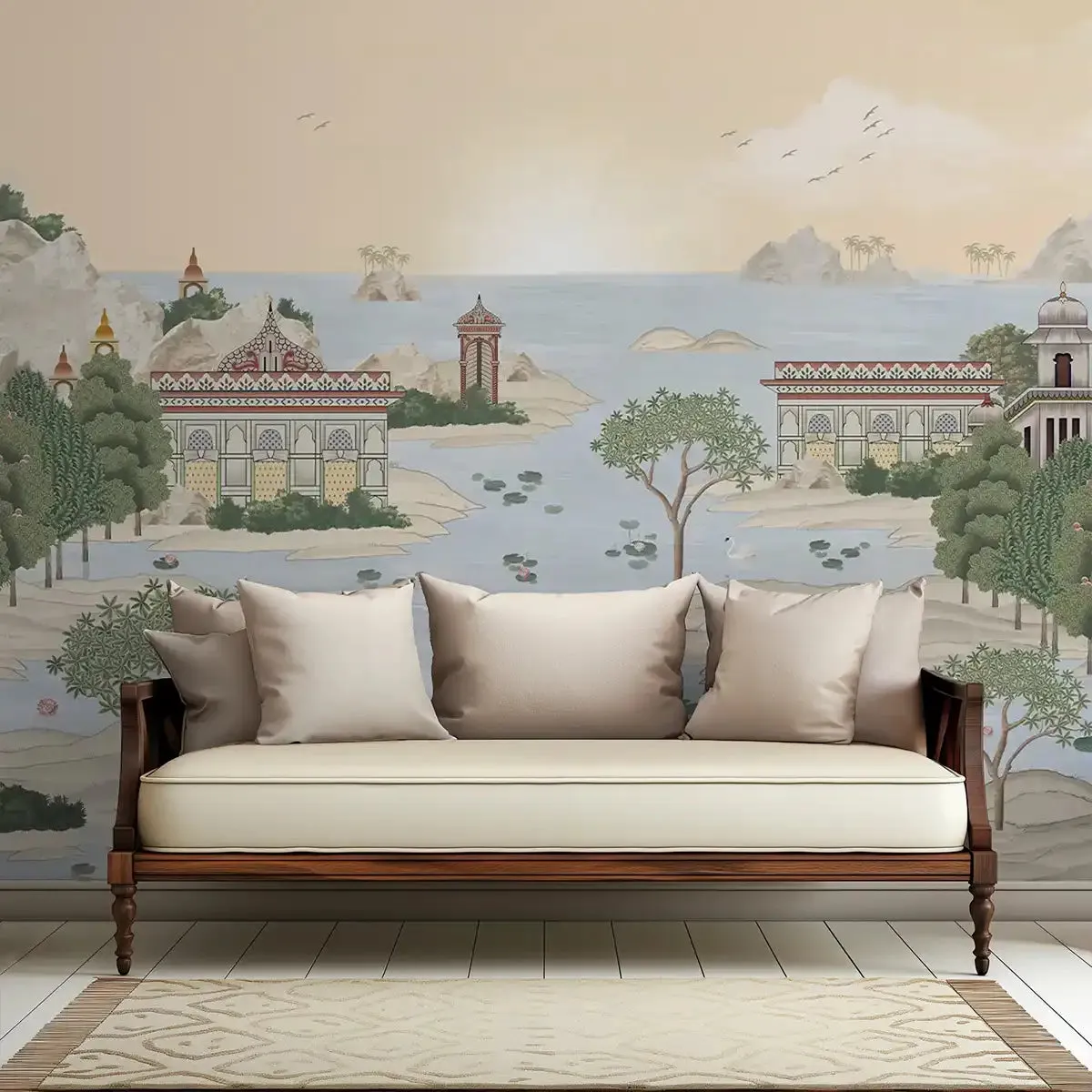 Dream Palace, a Fusion Theme Wallpaper for Homes, Customised