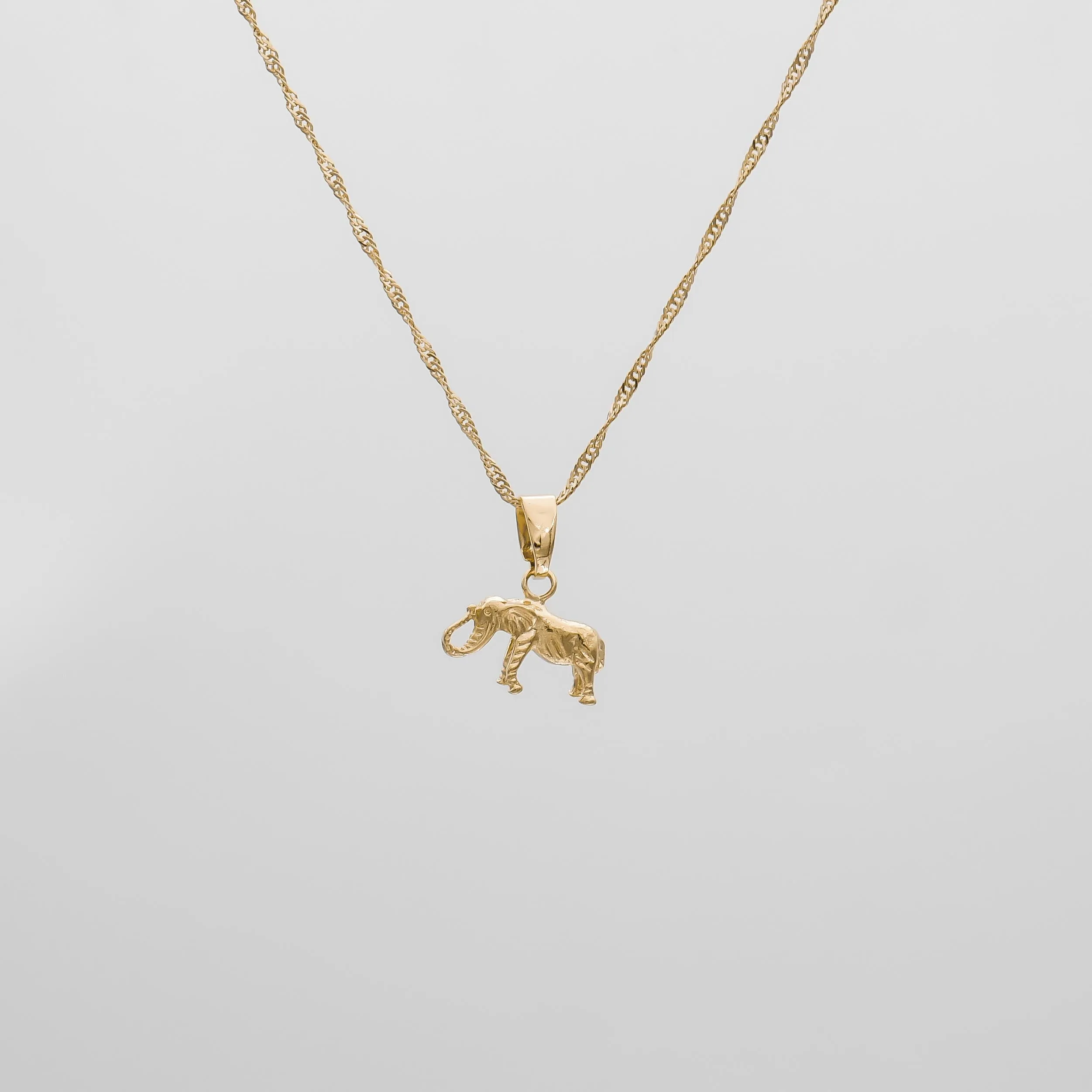 Elephant Gold Filled Necklace