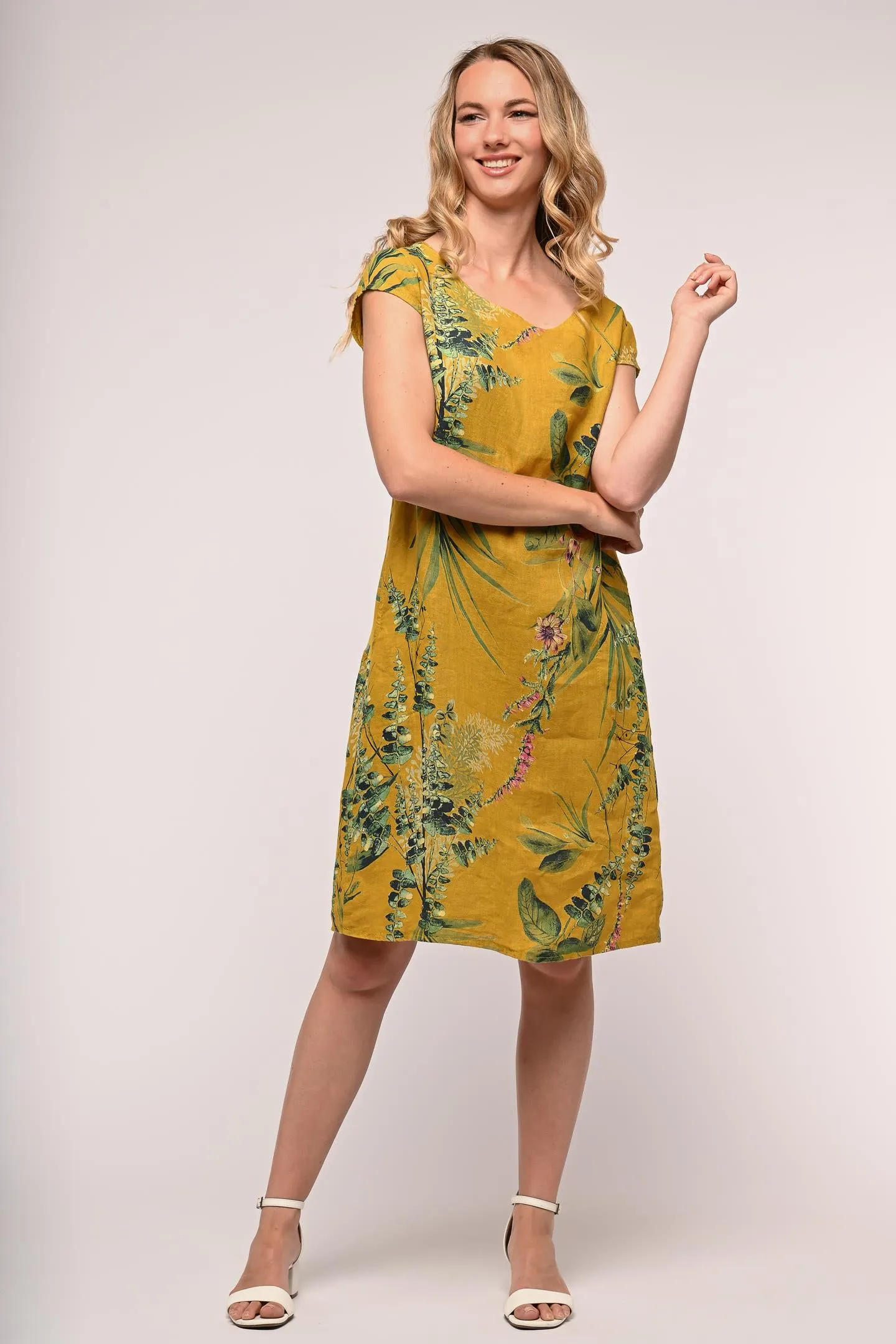 Floral Linen Dresses