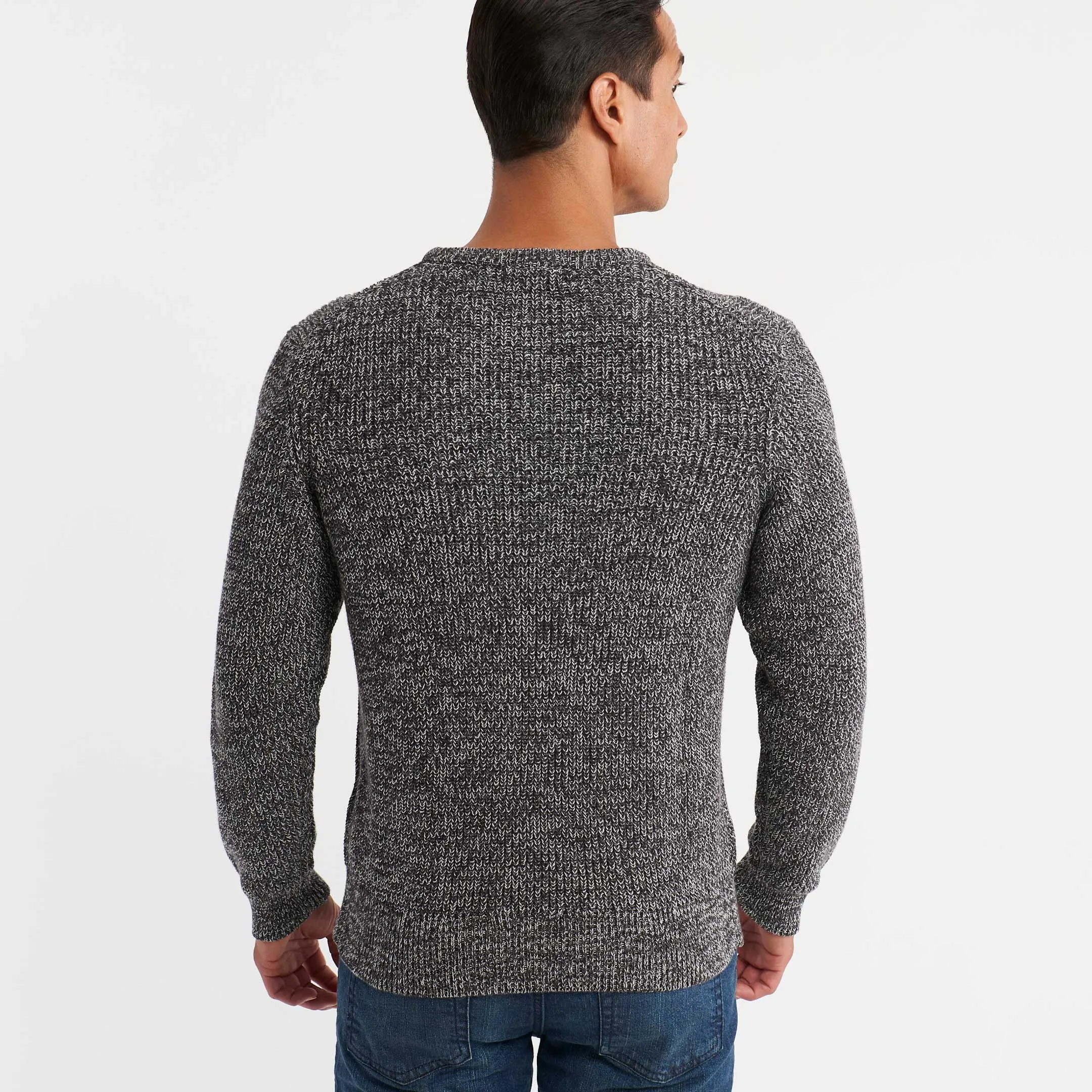 Fog Grey Knit Sweater