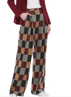 House of Holland Patchwork Wide Trousers