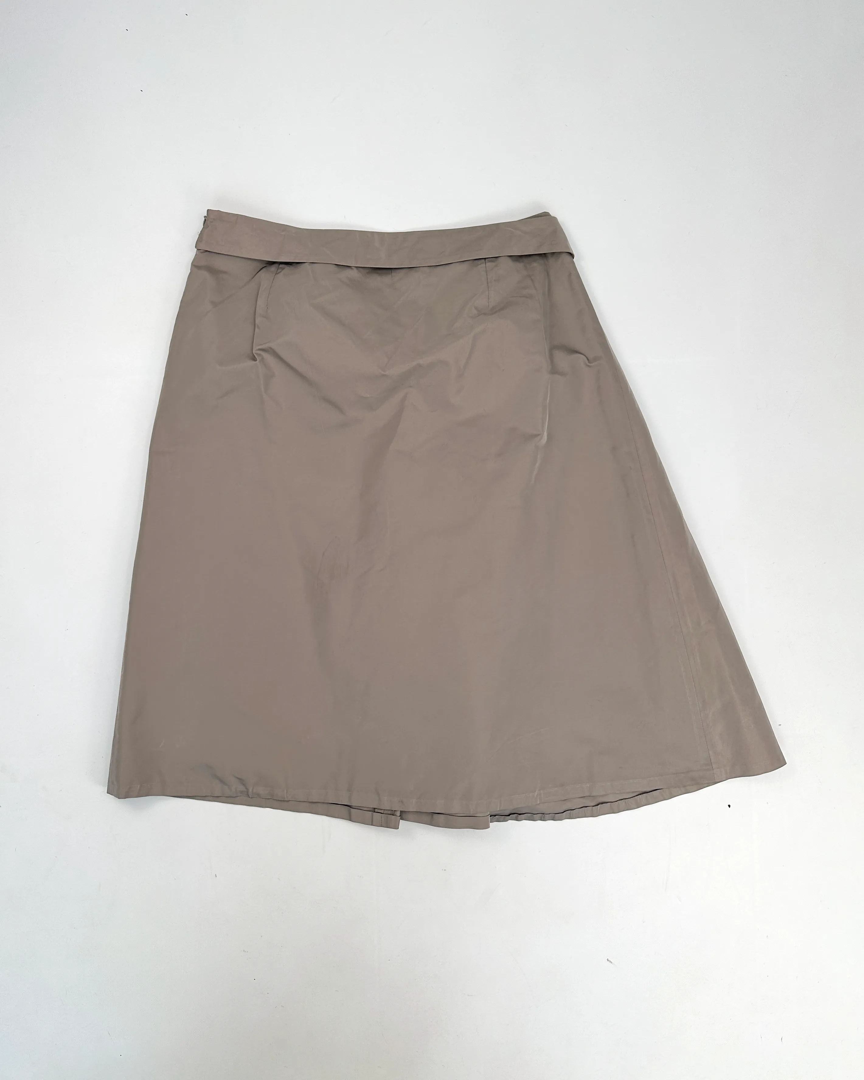 Jil Sander Pleated Grey Skirt 2000's