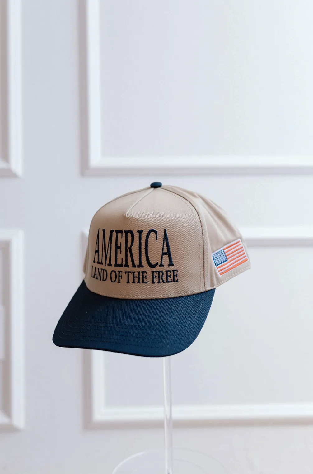 Land of the Free Vintage Trucker Hat