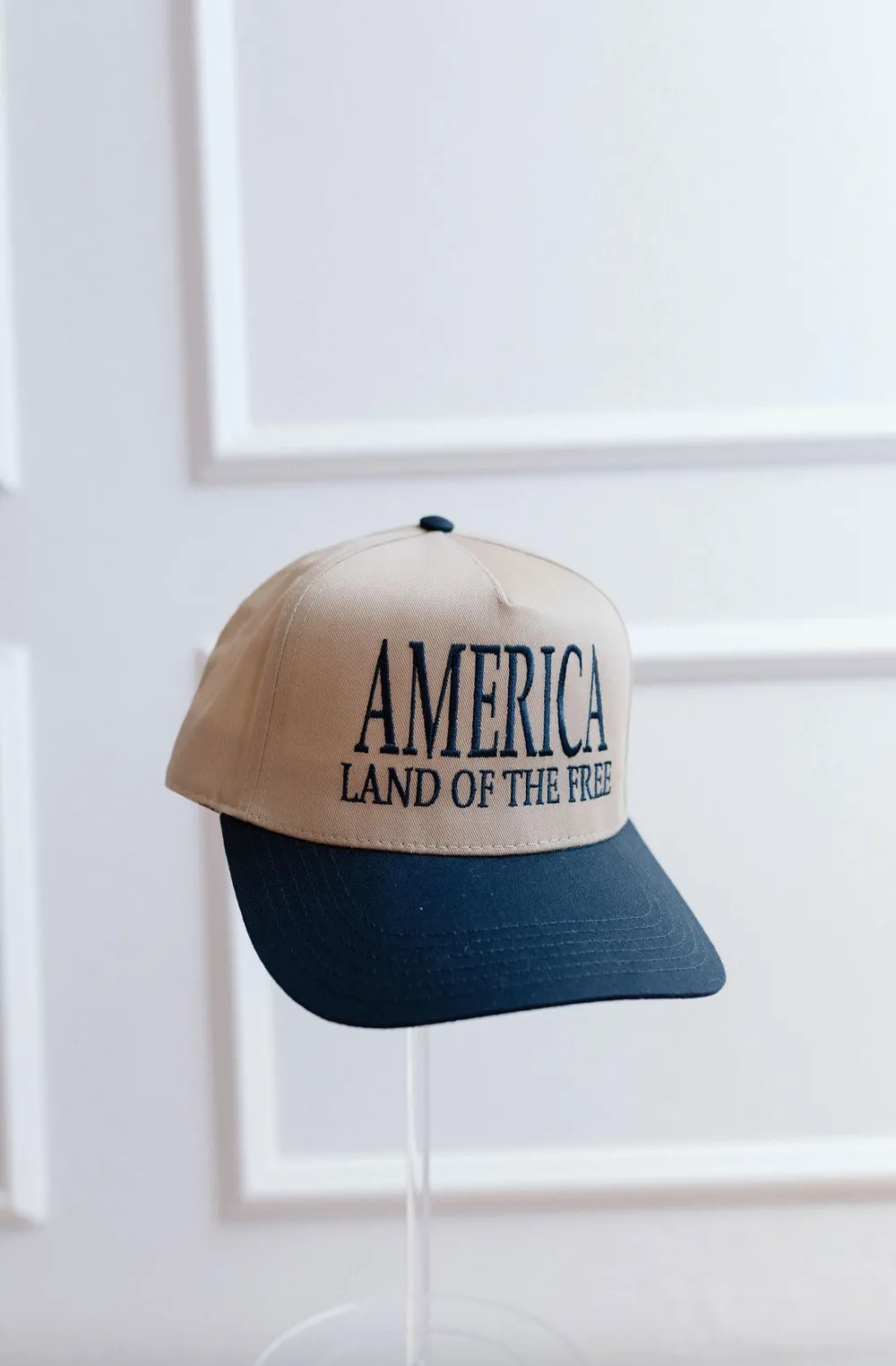 Land of the Free Vintage Trucker Hat