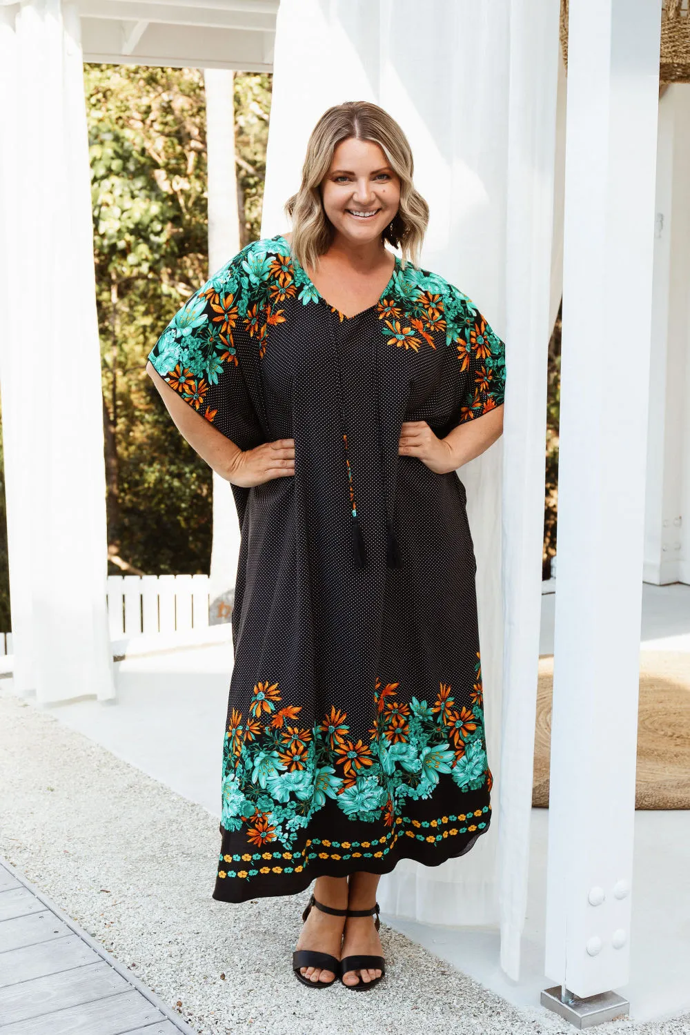 Long Kaftan Dress - Gabriella