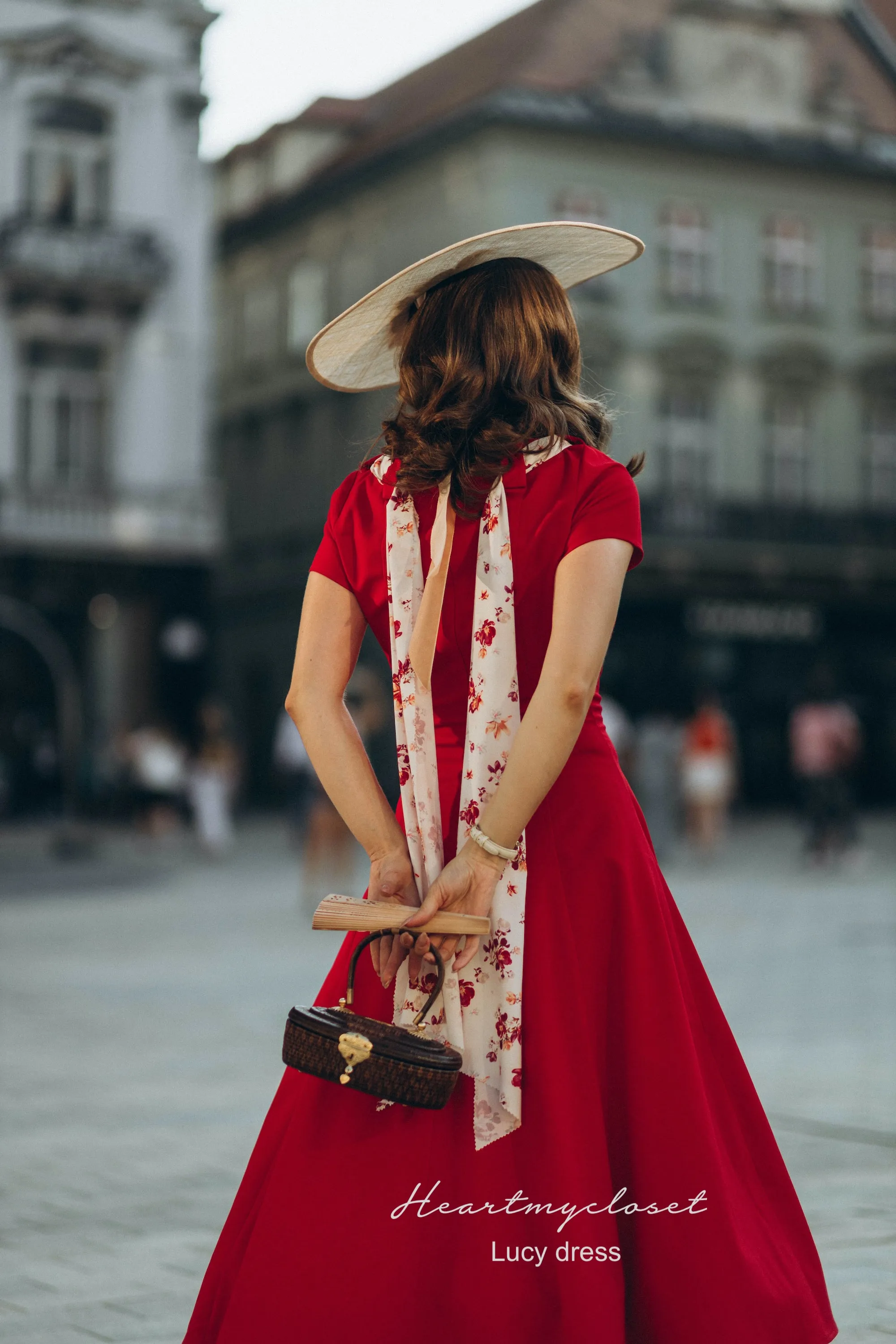 Lucy swing dress- 1950s retro style swing