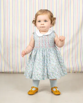 Made With Liberty Fabric:  Baby Dress Blossom