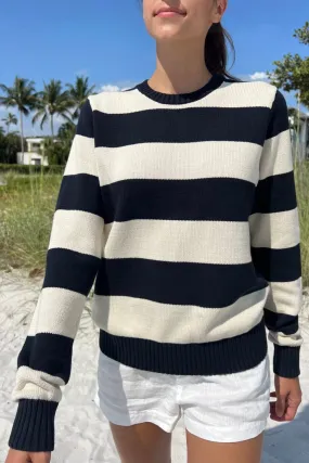 Martha Cotton Thick Stripe Sweater