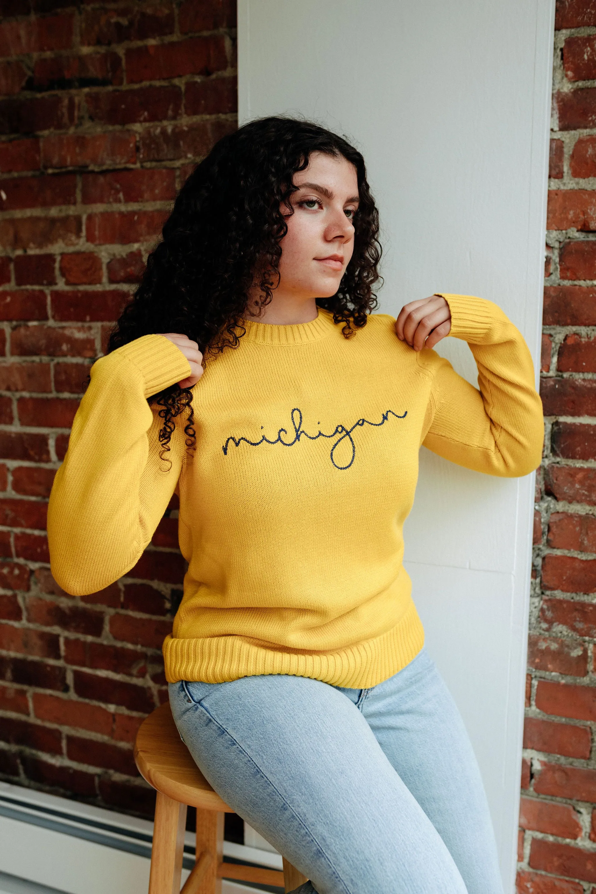 Michigan Knit Sweater