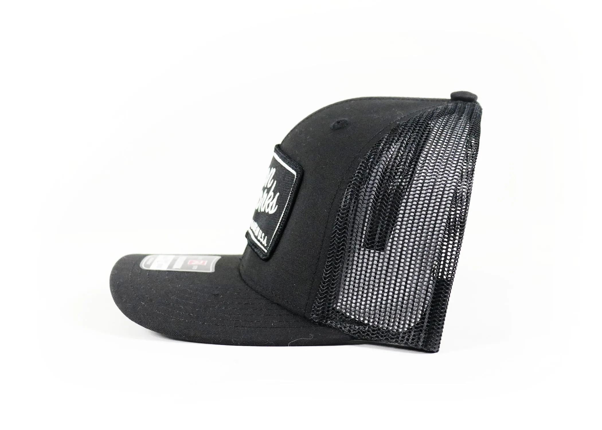 Motion Heritage Hat Black/Black Snapback