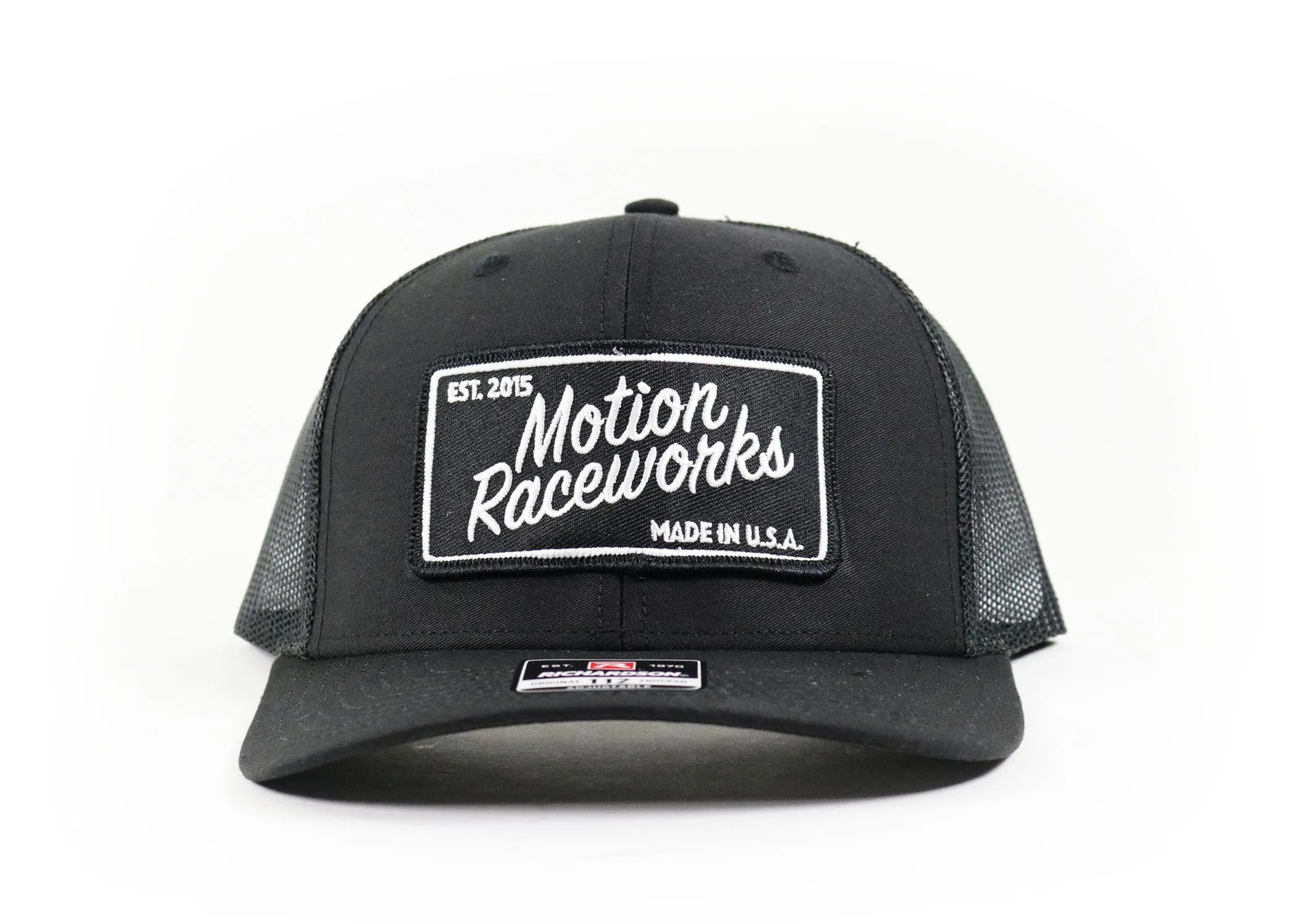 Motion Heritage Hat Black/Black Snapback