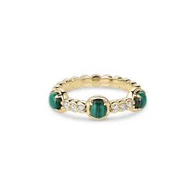 Palace Bauble Ring Malachite