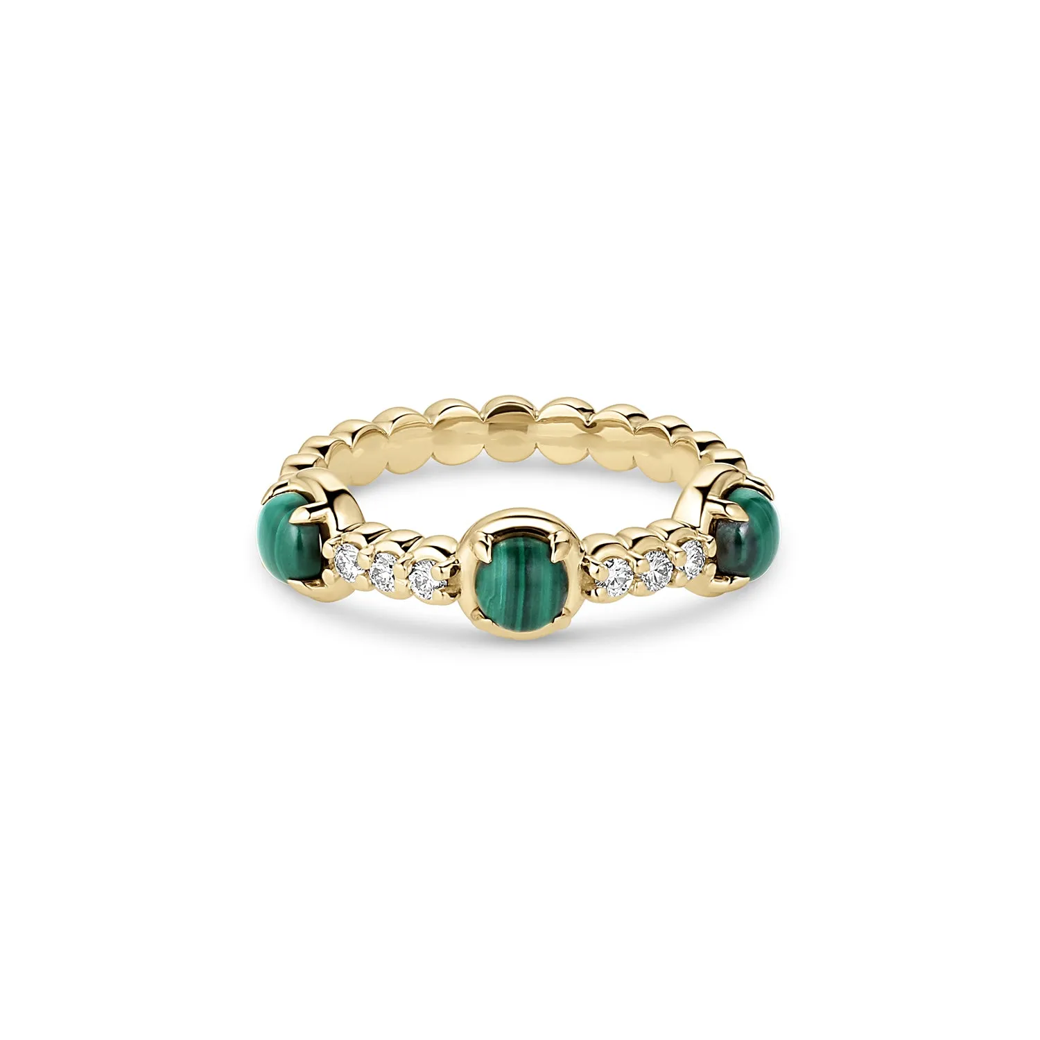 Palace Bauble Ring Malachite