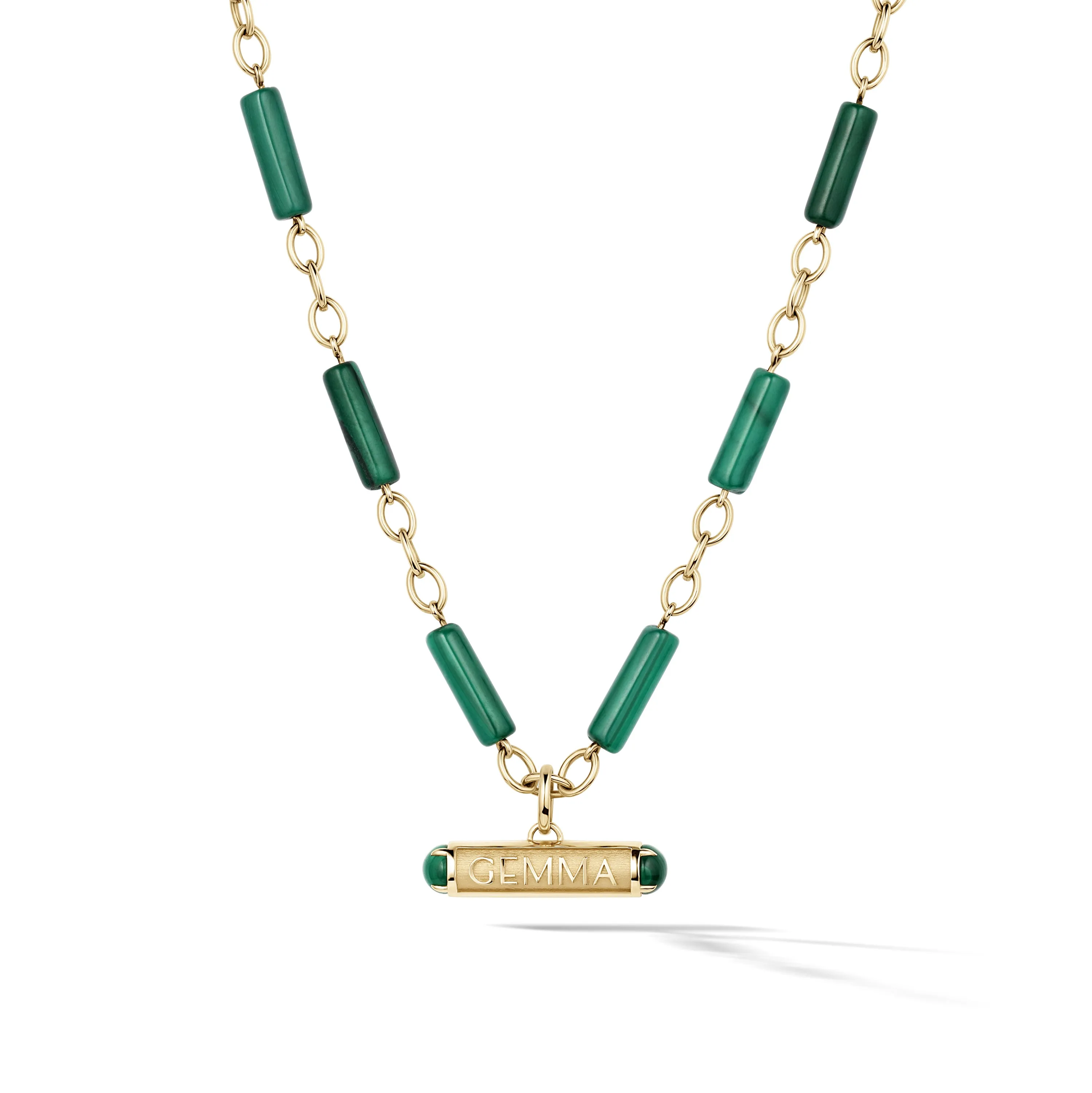 Palace Bead Chain Malachite