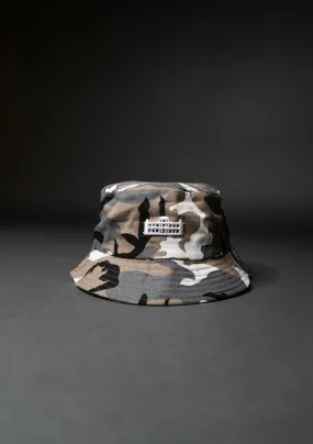 PALACE GRAY CAMO BUCKET HAT