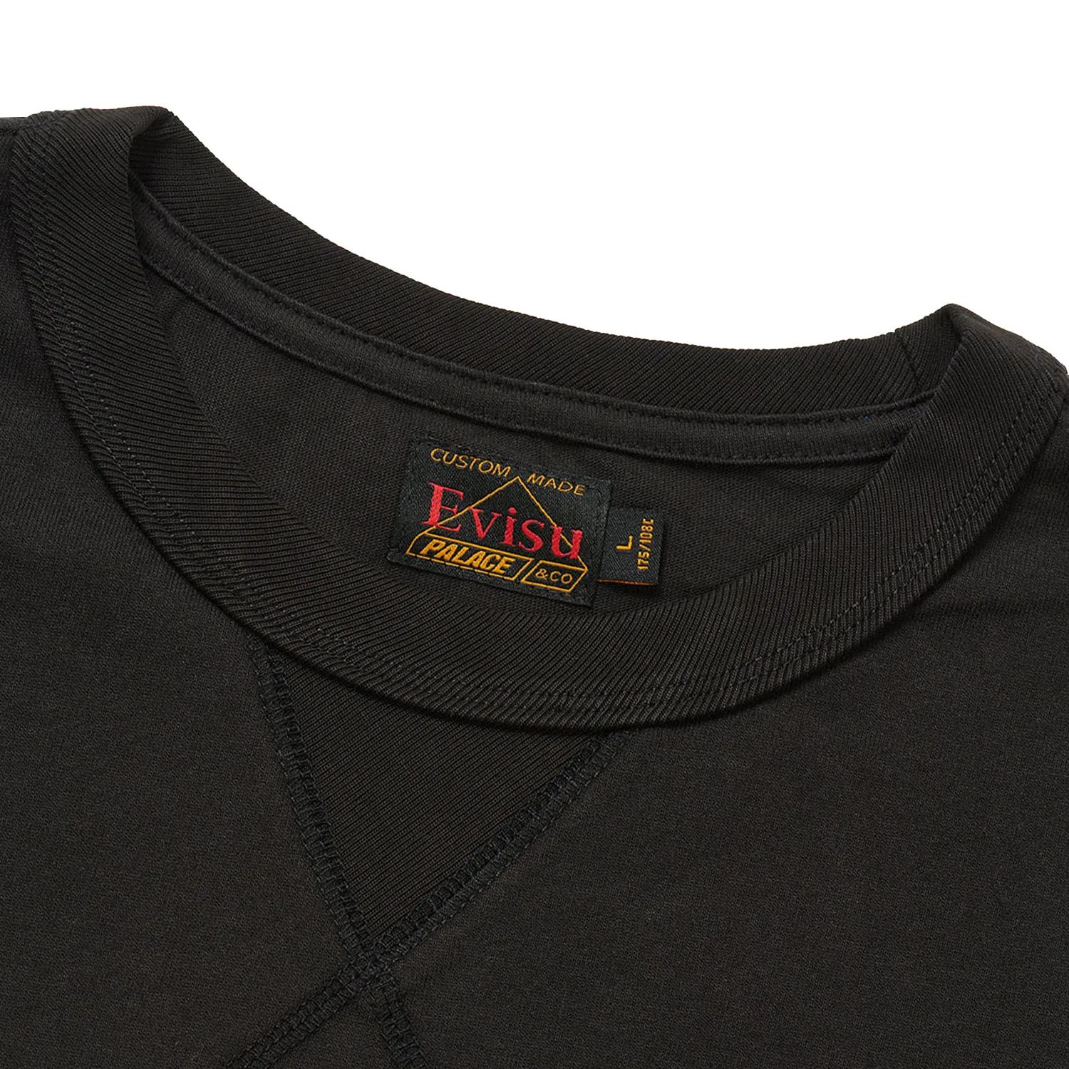 Palace x Evisu Logo Tee Black