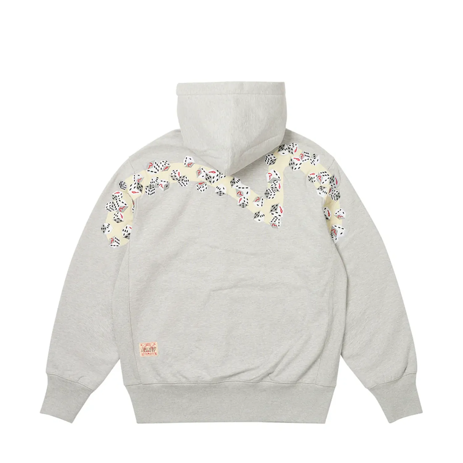 Palace x Evisu Zip Sweatshirt Grey Marl