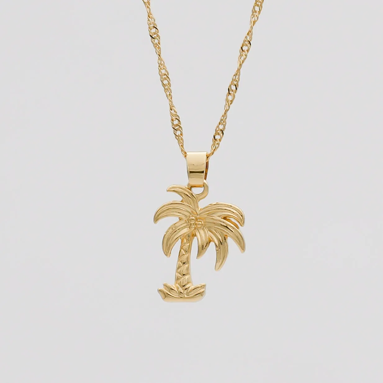 Palm Tree Necklace